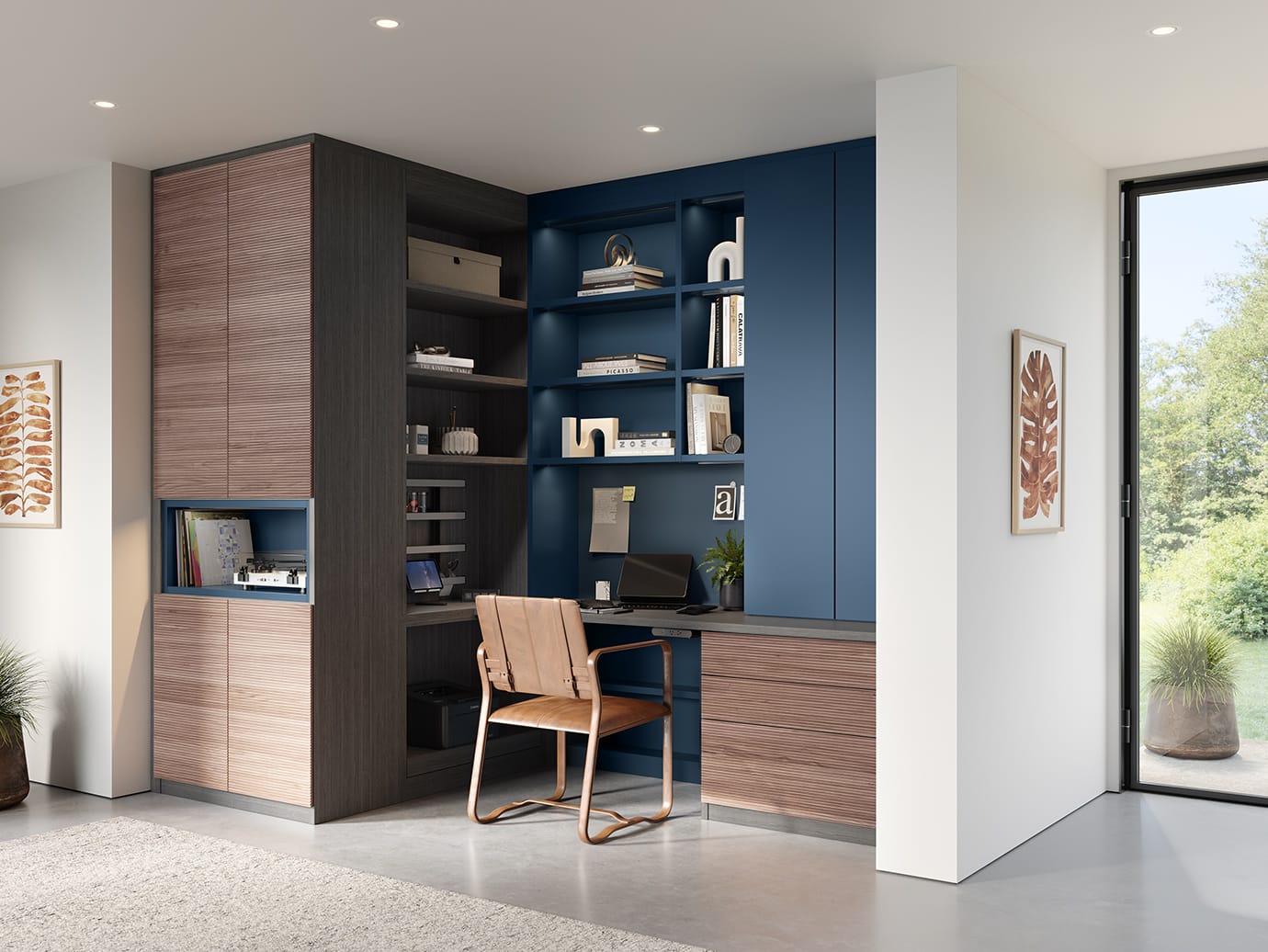 Create your home office or pantry designs with a professional designer from California Closets